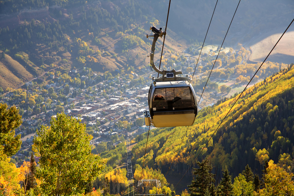 gondola ride, aspen mountains