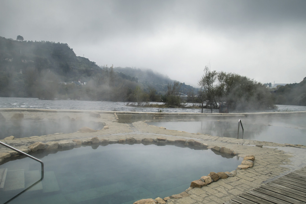 natural hot spring pool