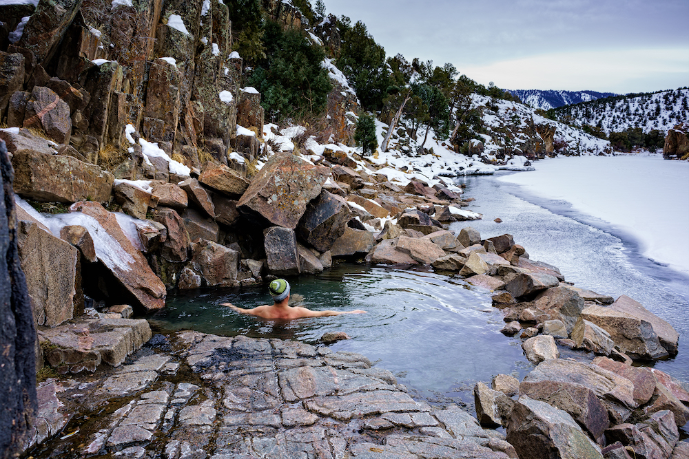 natural hot spring in colorado